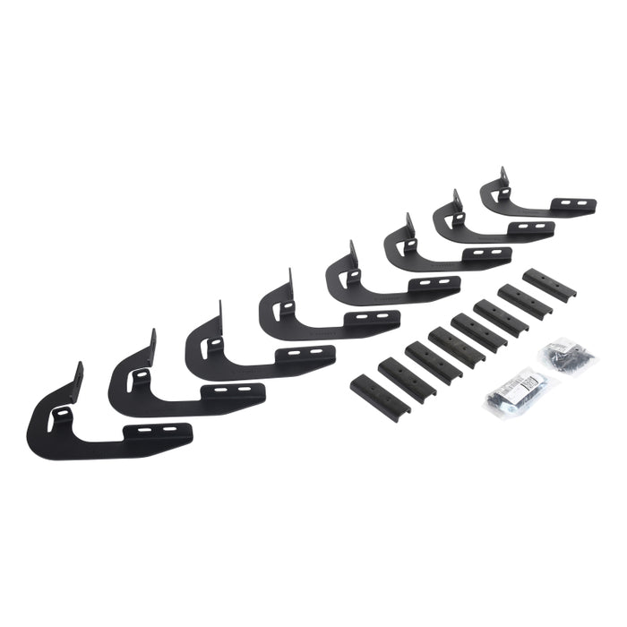 Go Rhino 15-22 GMC Canyon Crew Cab 4DR Mounting Brackets(V-Series V3/RB10 Slim/RB20 Slim) - Tex. Blk