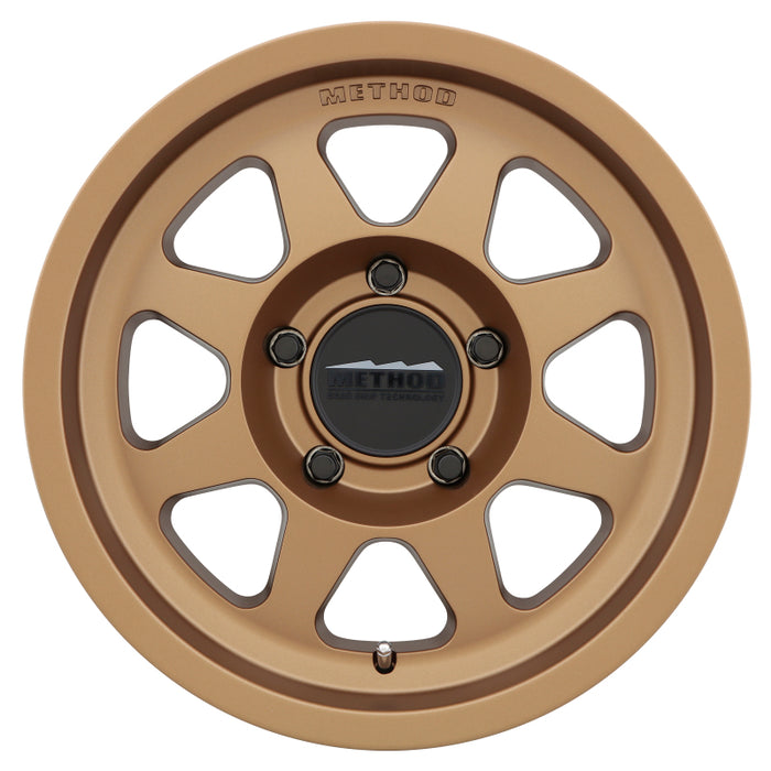 Method MR701 17x7.5 +30mm Offset 5x4.5 73mm CB Method Bronze Wheel