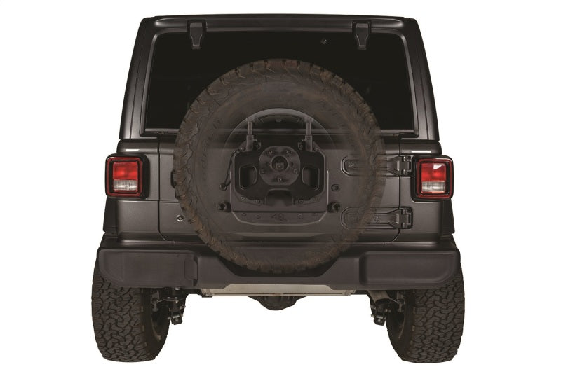 Rugged Ridge Spare Tire Relocation Bracket 18-20 Jeep Wrangler JL