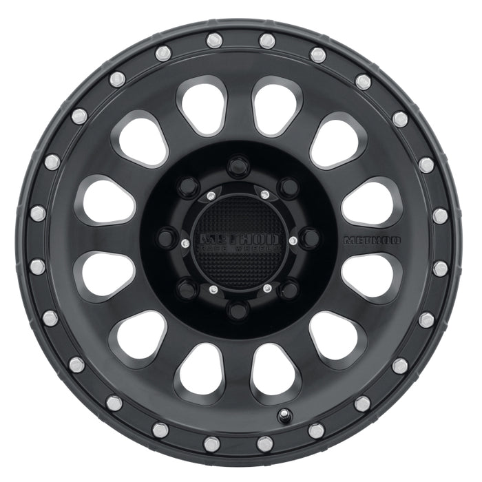 Method MR315 18x9 +18mm Offset 8x170 130.81mm CB Matte Black Wheel