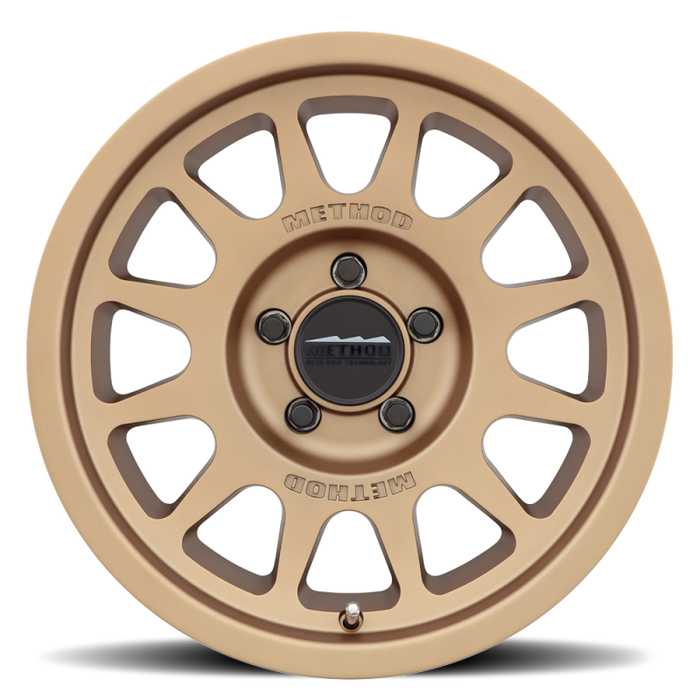 Method MR703 17x7.5 +50mm Offset 5x130 78.1mm CB Method Bronze Wheel