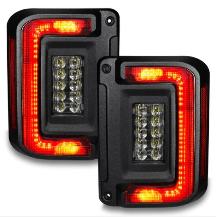 Oracle Lighting Jeep Wrangler JK Flush Mount LED Tail Lights SEE WARRANTY