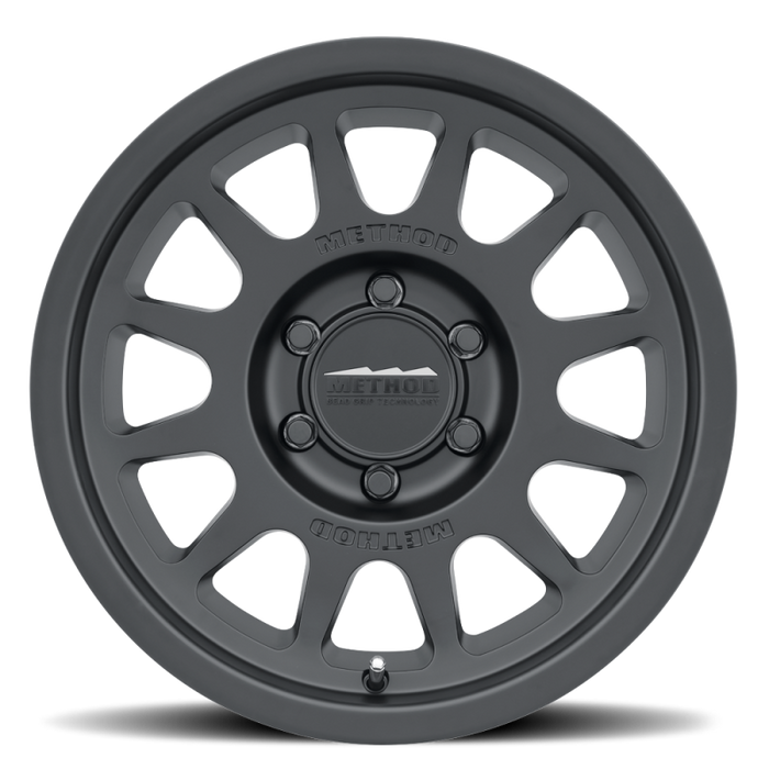 Method MR703 17x7.5 +50mm Offset 6x130 84.1mm CB Matte Black Wheel