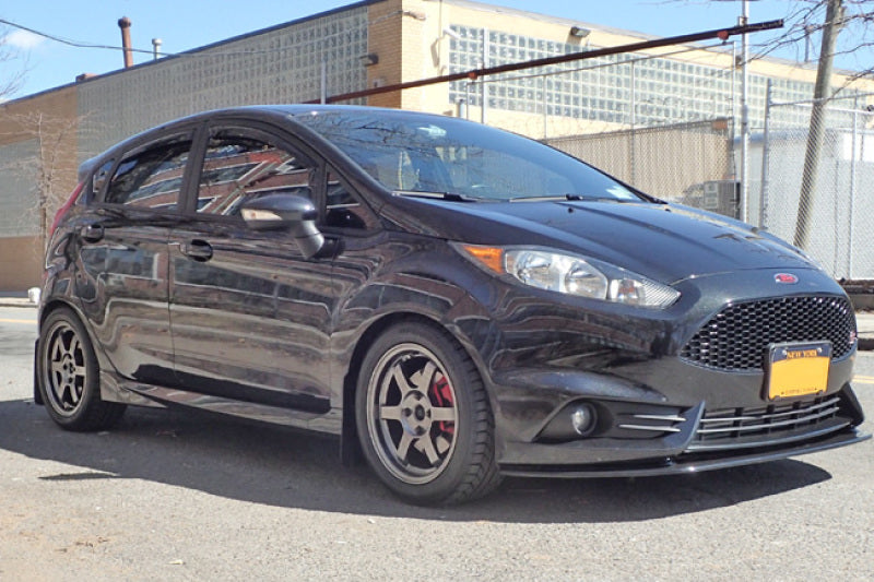 Rally Armor 13-19 USDM Ford Fiesta ST Black UR Mud Flap w/ Blue Logo