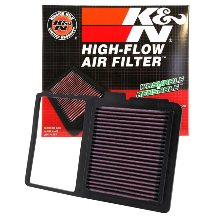 K&N Replacement Air Filter TOYOTA PRIUS 1.5L-L4; 2004-2009