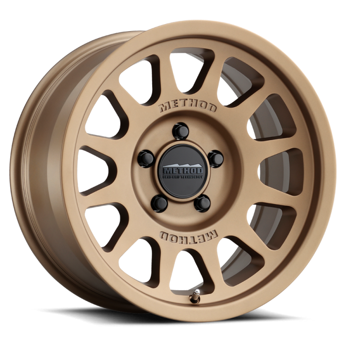 Method MR703 17x7.5 +50mm Offset 5x130 78.1mm CB Method Bronze Wheel