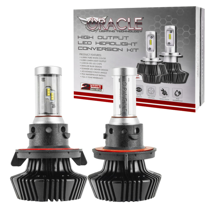 Oracle H13 4000 Lumen LED Headlight Bulbs (Pair) - 6000K SEE WARRANTY