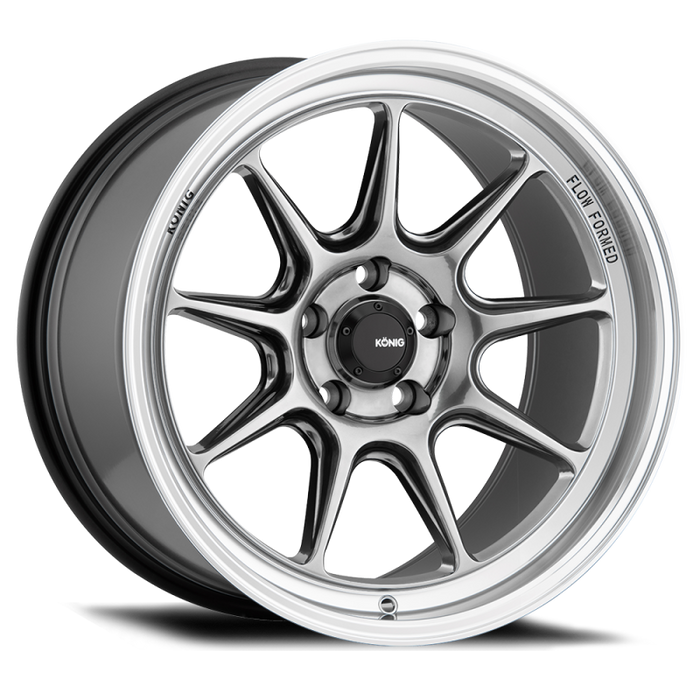 Konig Countergram 15x9 4x100 ET35 Hyper Chrome / Machined Lip