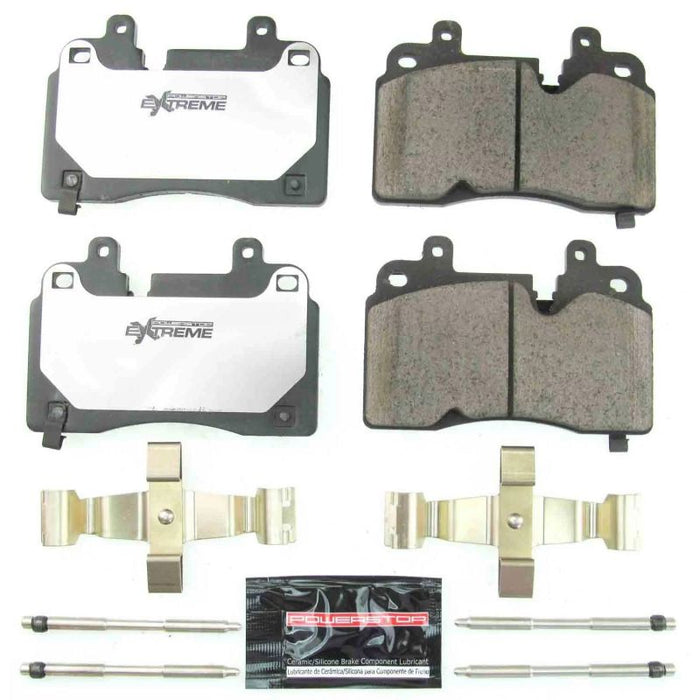 Power Stop 2020 Chevrolet Corvette Front Z26 Extreme Street Brake Pads w/Hardware