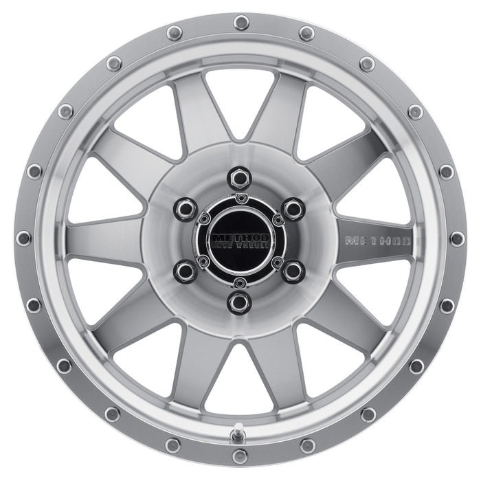 Method MR301 The Standard 17x8.5 0mm Offset 6x135 94mm CB Machined/Clear Coat Wheel