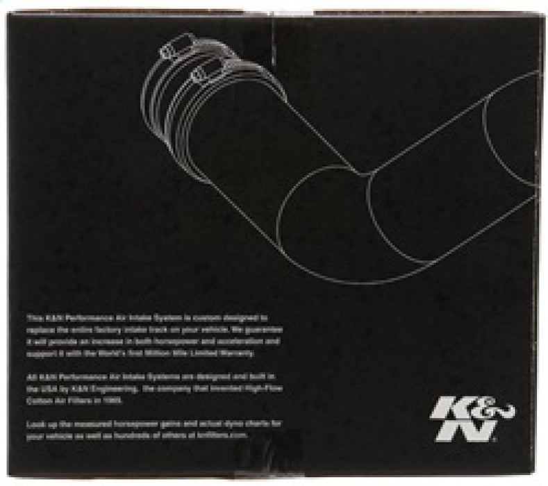 K&N 06-07 BMW M5 5.0L Flat Black Typhoon Short Ram Intake