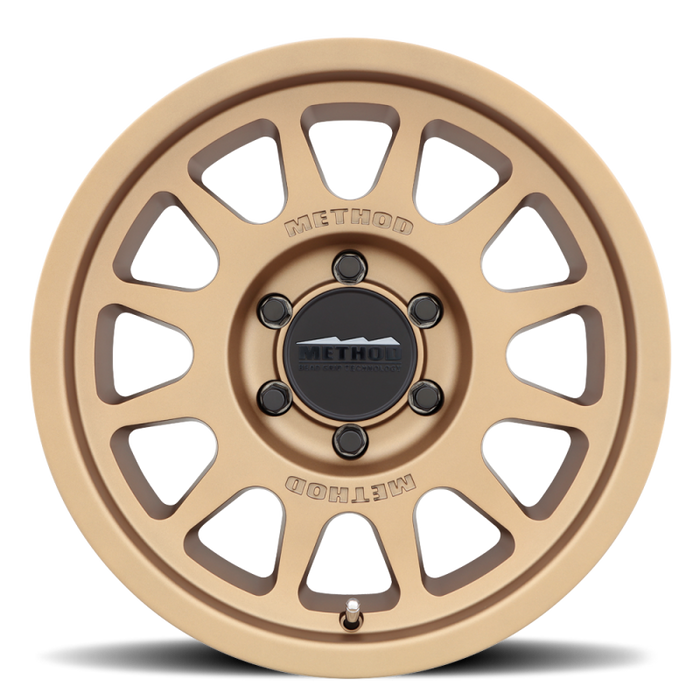 Method MR703 17x8.5 +35mm Offset 6x5.5 106.25mm CB Method Bronze Wheel