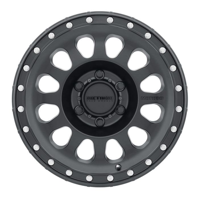 Method MR315 18x9 +18mm Offset 6x5.5 106.25mm CB Matte Black Wheel