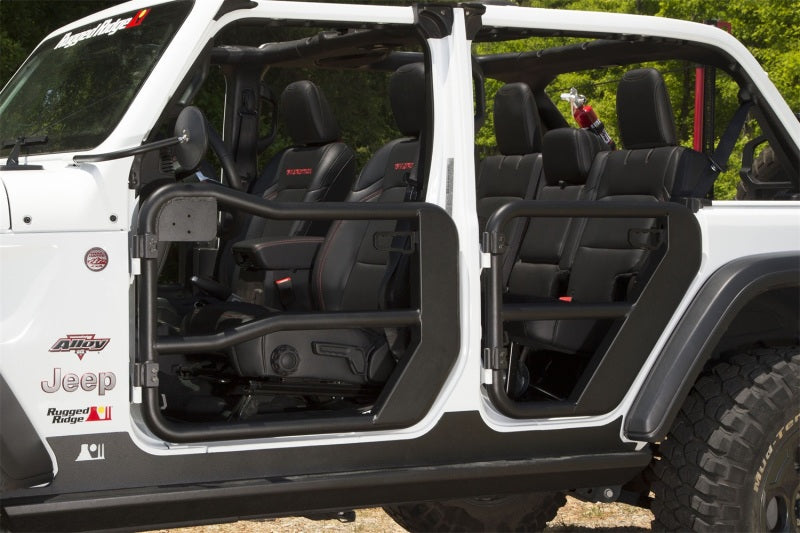 Rugged Ridge Fortis Front Tube Doors 18-20 Jeep JL / 2020 JT