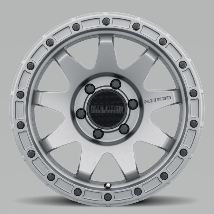 Method MR317 18x9 +3mm Offset 6x5.5 106.25mm CB Matte Titanium Wheel