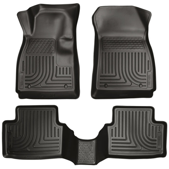 Husky Liners 13-14 Buick Encore WeatherBeater Black Front/2nd Row Floor Liners