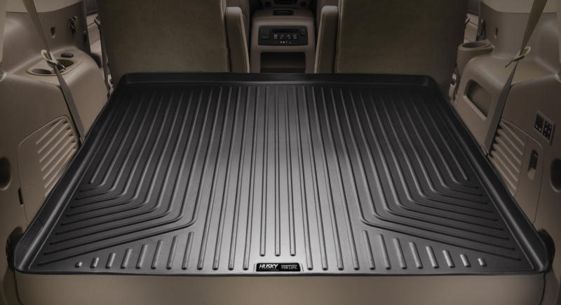 Husky Liners 07-13 GM Escalade/Suburban/Yukon WeatherBeater Black Rear Cargo Liners