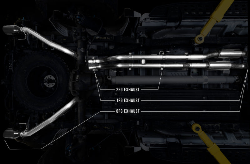 AWE Tuning 2017+ Ford Raptor 1 FG Resonated Performance H-Pipe