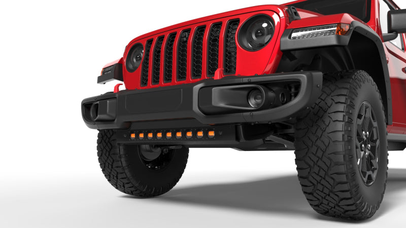 ORACLE Lighting 18-22 Jeep Wrangler JL Skid Plate w/ Integr LED Emitters - Amber SEE WARRANTY