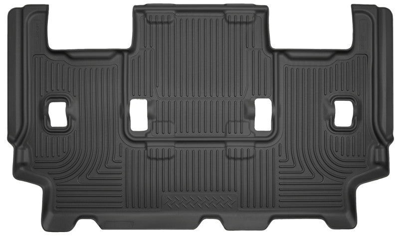 Husky Liners 07-10 Ford Expedition/Lincoln Navigator WeatherBeater 3rd Row Black Floor Liner