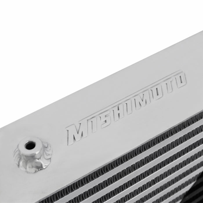 Mishimoto Universal Silver G Line Bar & Plate Intercooler Overall Size: 24.5x11.75x3 Core Size: 17.5