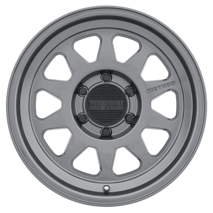 Method MR316 17x8.5 0mm Offset 6x5.5 106.25mm CB Gloss Titanium Wheel