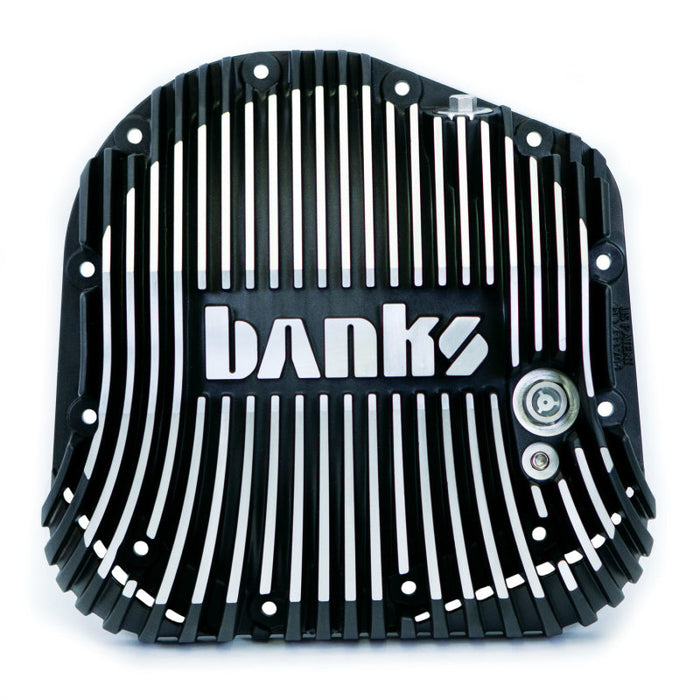 Banks 85-19 Ford F250/ F350 10.25in 12 Bolt Black Milled Differential Cover Kit