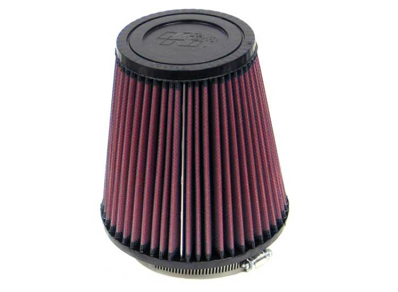 K&N Round Tapered Universal Air Filter 3.5in Flange ID / 5.75in Base OD / 3.75in Top OD / 6in H