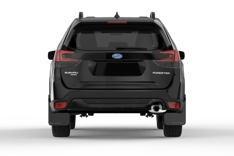 Rally Armor 19-21 Subaru Forester Black UR Mud Flap w/ Grey Logo