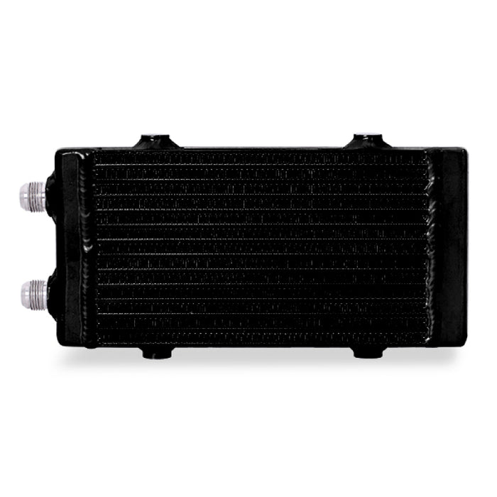 Mishimoto Universal Small Bar and Plate Dual Pass Black Oil Cooler