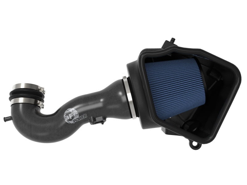 aFe 19-20 GM Trucks 5.3L/6.2L Track Series Carbon Fiber Cold Air Intake System With Pro 5R Filters