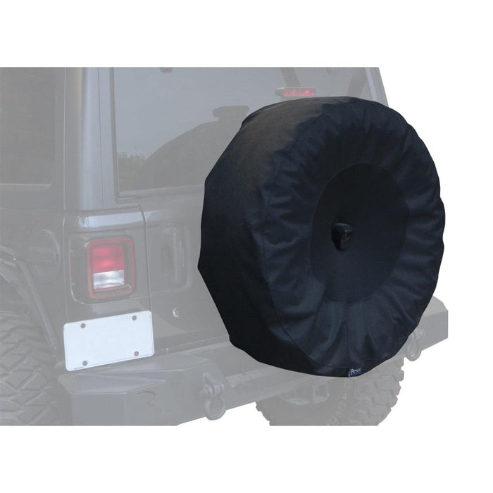 Rampage 2018-2019 Jeep Wrangler(JL) Sport 2-Door Tire Cover w/Cam Slot 33in -35in - Black