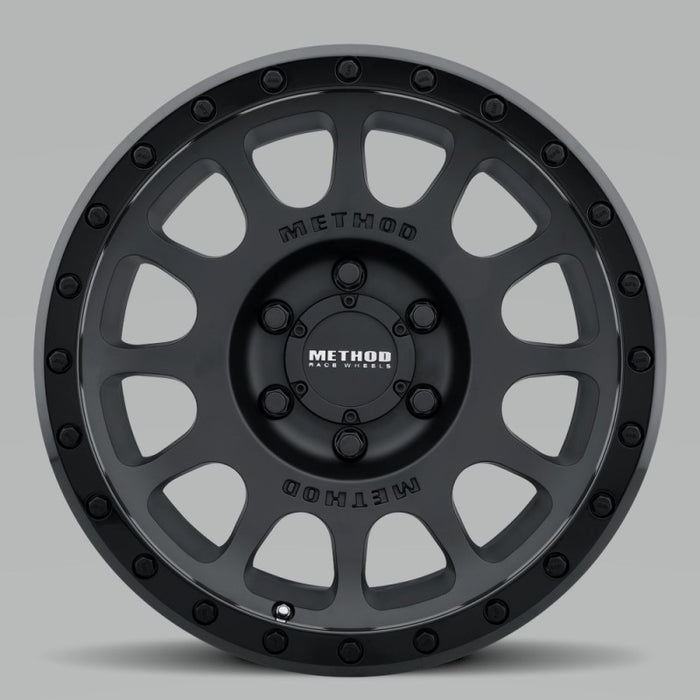 Method MR305 NV 18x9 -12mm Offset 6x5.5 108mm CB Double Black Wheel