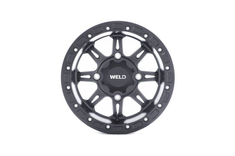 Weld UTV RF Series Cheyenne U511 15x8 Cheyenne Beadlock 4x136 4BS Satin BLK MIL