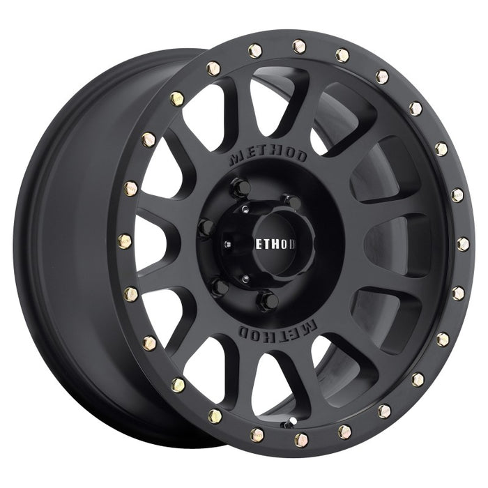 Method MR305 NV 18x9 0mm Offset 6x5.5 108mm CB Matte Black Wheel