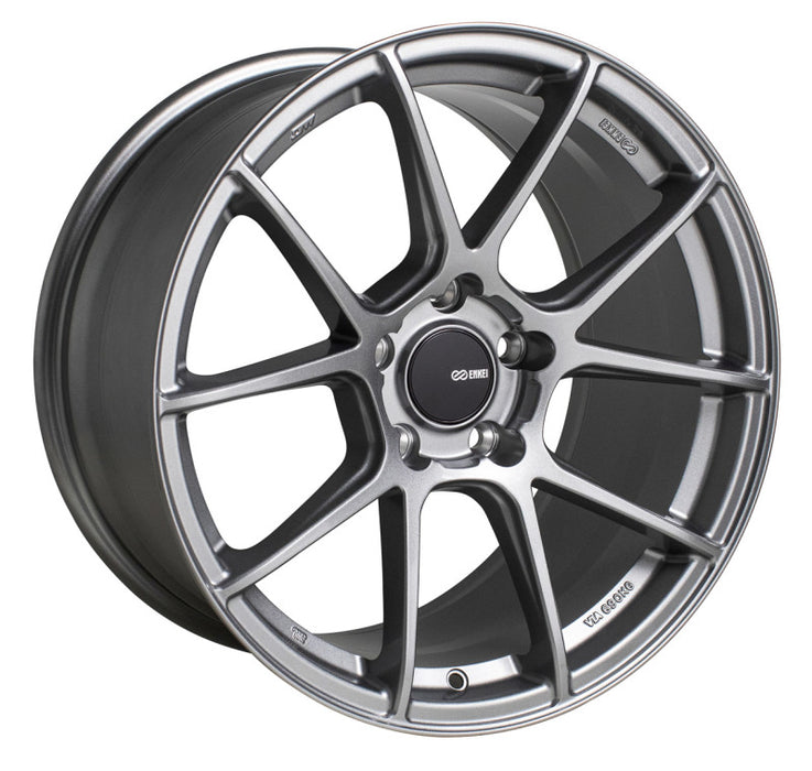 Enkei TS-V 18x9.5 5x120 40mm Offset 72.6mm Bore Storm Grey Wheel