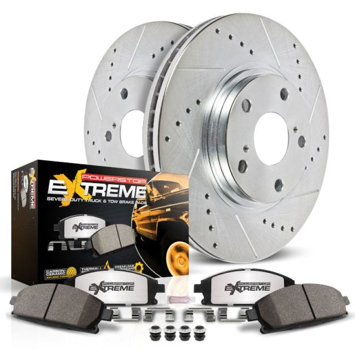 Power Stop 03-09 Lexus GX470 Rear Z36 Truck & Tow Brake Kit