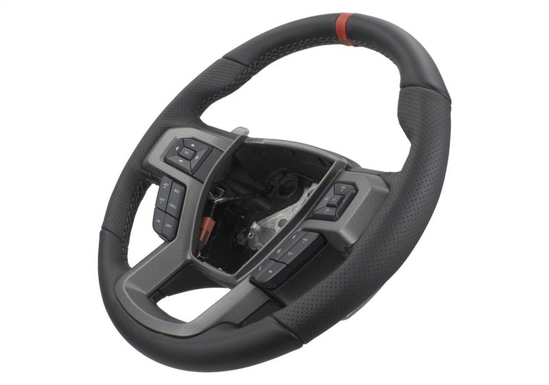 Ford Racing 2015-2017 F-150 Raptor Performance Steering Wheel Kit - Red Sightline