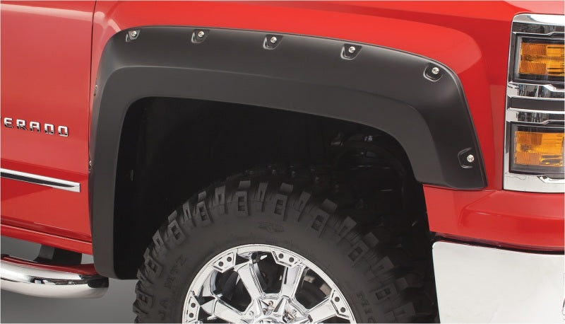 Bushwacker 19-22 GMC Sierra 1500 Extend-A-Fender Style Flares 4 Piece Set- Black