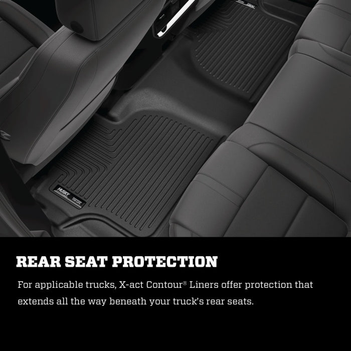 Husky Liners 2019 Subaru Forester Black Second Row Floor Liners