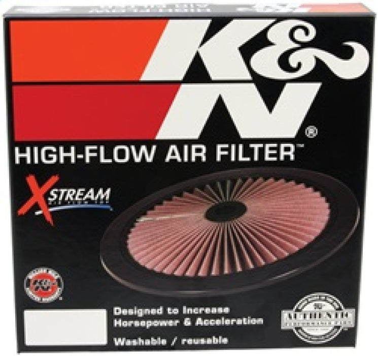 K&N X-Stream Top Filter Only 11in - Black