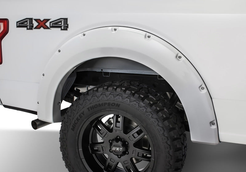 Bushwacker 18-19 Ford F-150 Pocket Style Flares 4 pc - Oxford White