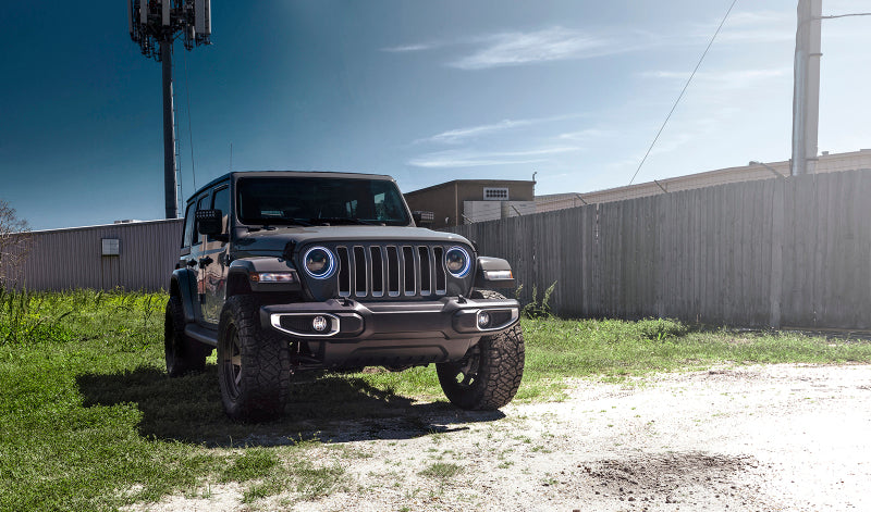 Oracle Jeep Wrangler JL/JT 7in. High Powered LED Headlights (Pair) - w/ BC1 Controller SEE WARRANTY