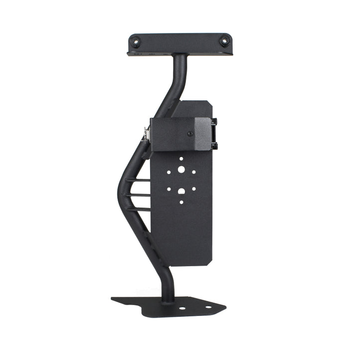 Go Rhino 18-24 Jeep Wrangler JL/JLU/JT Front Fender Jack Mount for Hi-Lift Jack - Tex. Blk