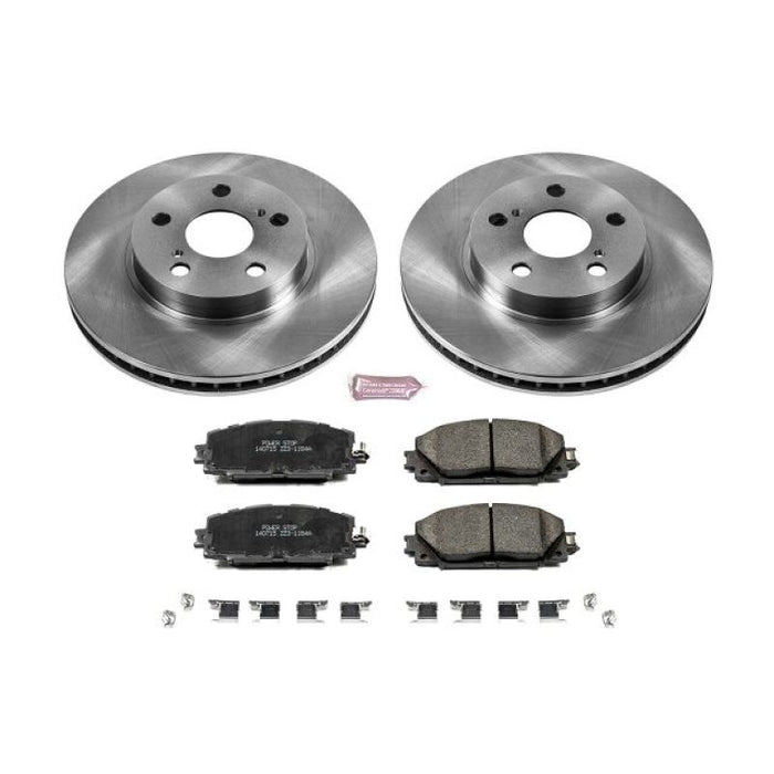 Power Stop 11-17 Lexus CT200h Front Autospecialty Brake Kit